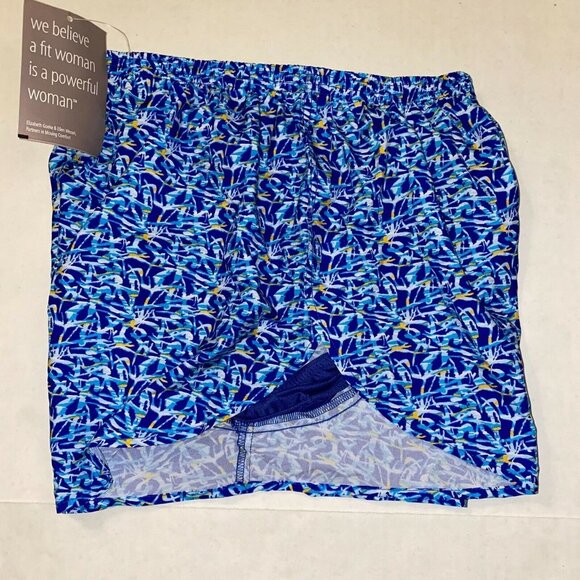 Moving Comfort Blue Patterned Athletic Shorts - Picture 5 of 12